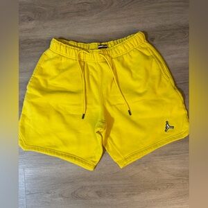 Title:
Jordan Jumpman Yellow Fleece Athletic Shorts Unisex Lounge